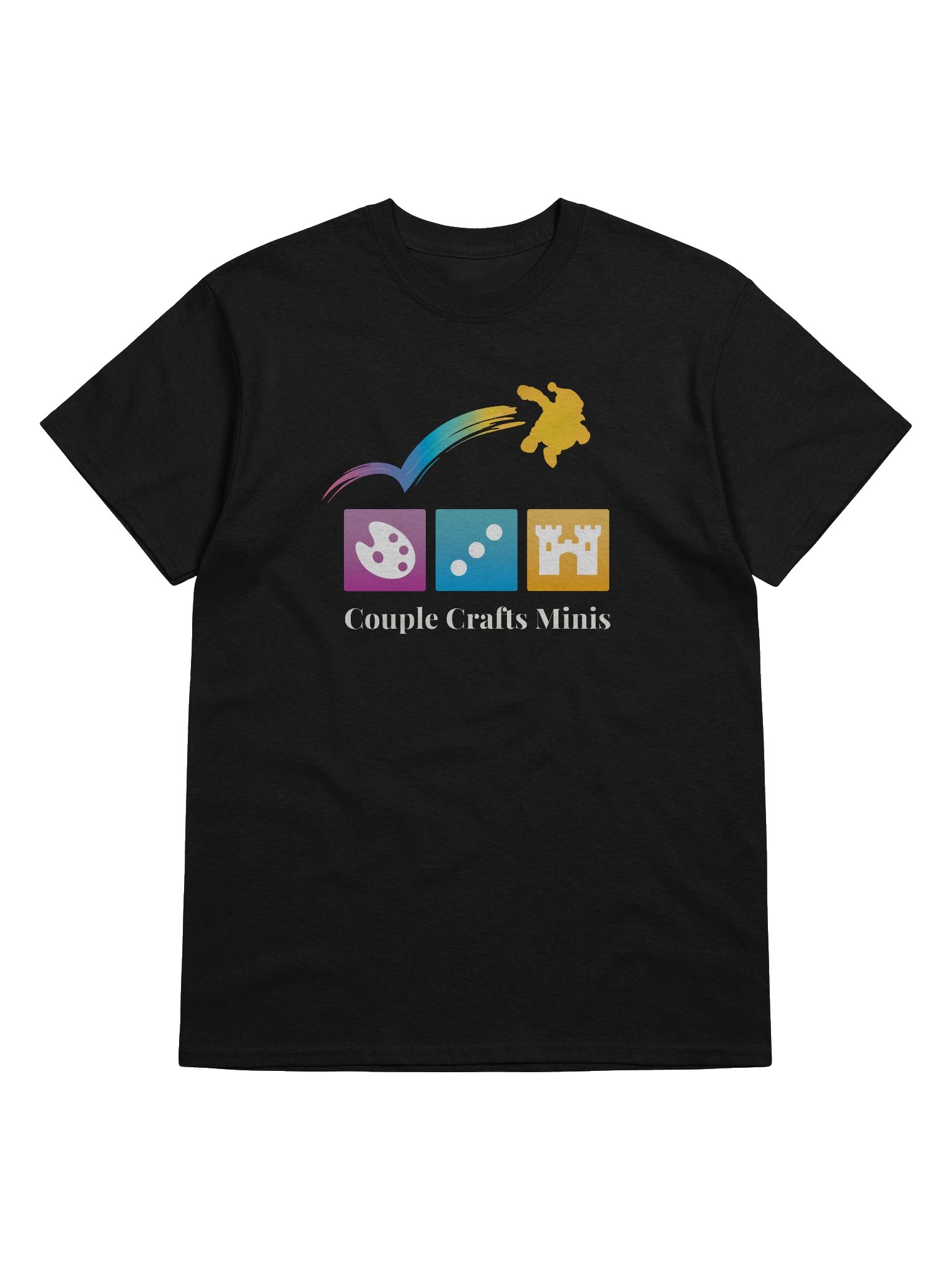 Couple Crafts Minis Woman T-Shirt (Dark Colours) product image (21)