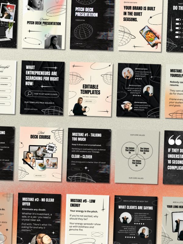 MRR/PLR Instagram Templates for Coaching product image (2)