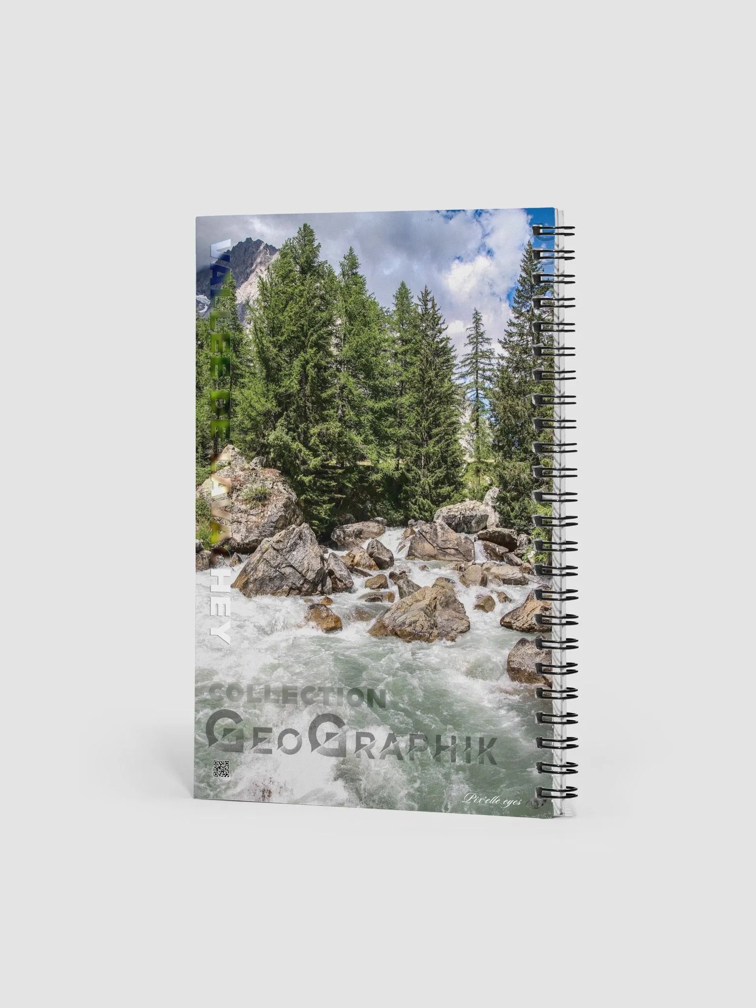 GeoGraphik Notebook Design – Vallée de Lavachey – A5 Format product image (2)
