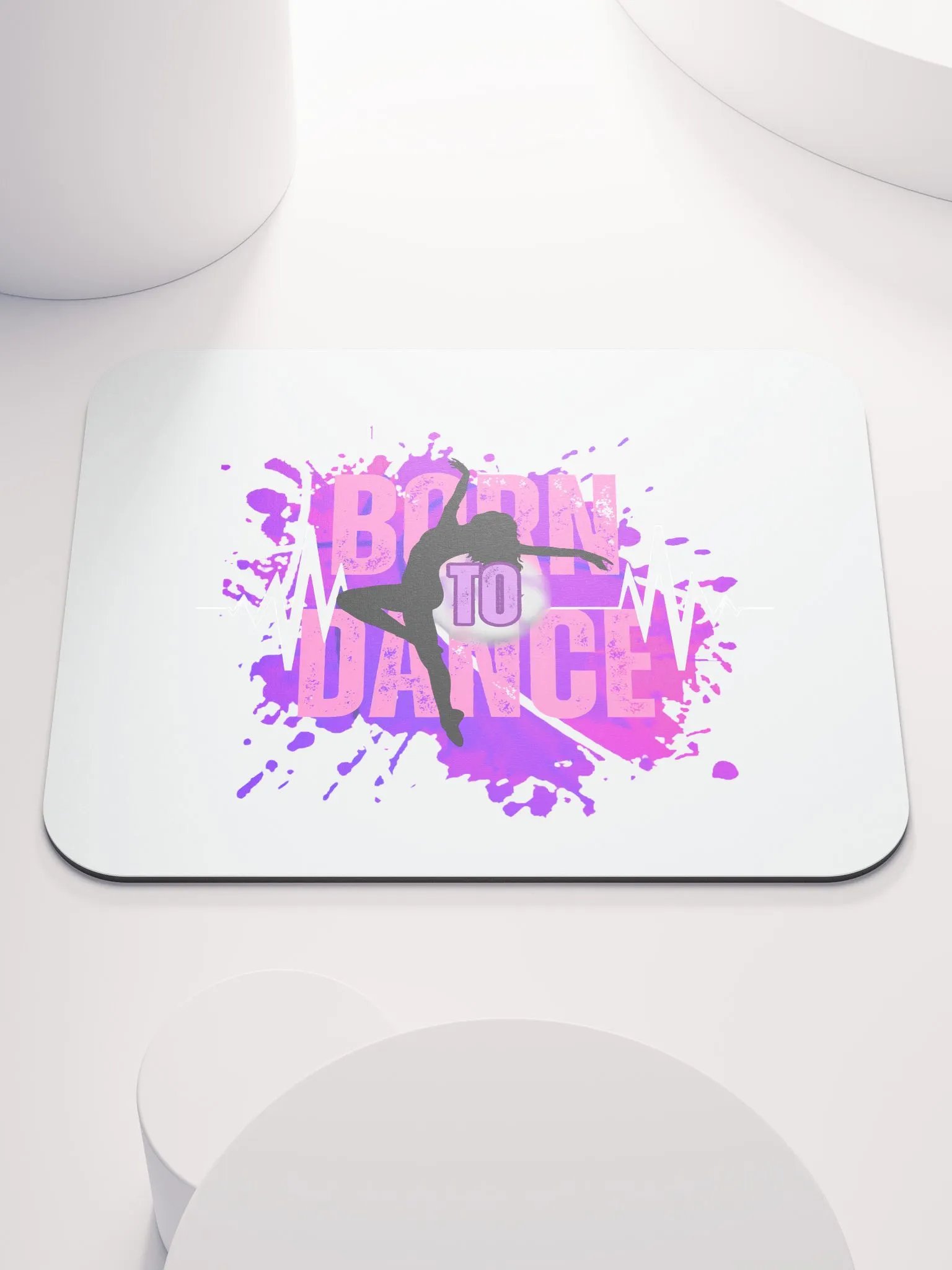 Born to Dance Her Silhouette Mouse Pad product image (1)