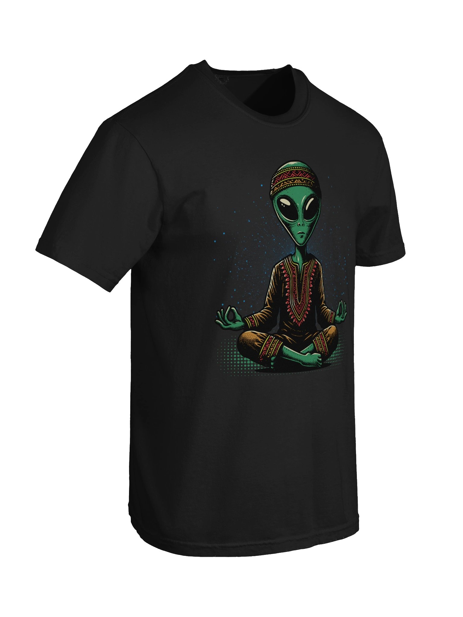 👽 Product Title (SEO-Optimized) Meditating Alien T-Shirt – Zen Extraterrestrial Design | Mindful Cosmic Humor Tee product image (6)