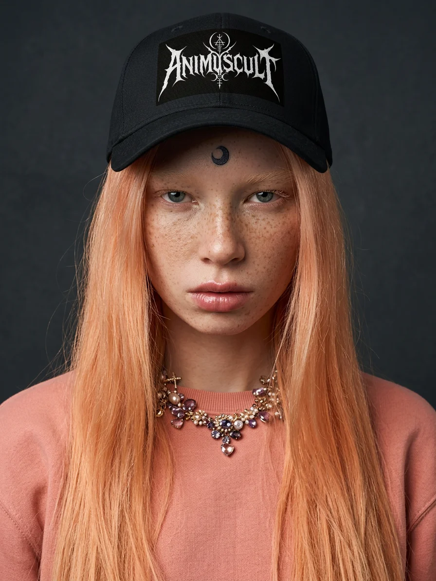 ANIMUSULT LOGO 01 - BASEBALL CAP (Low Profile) product image (2)