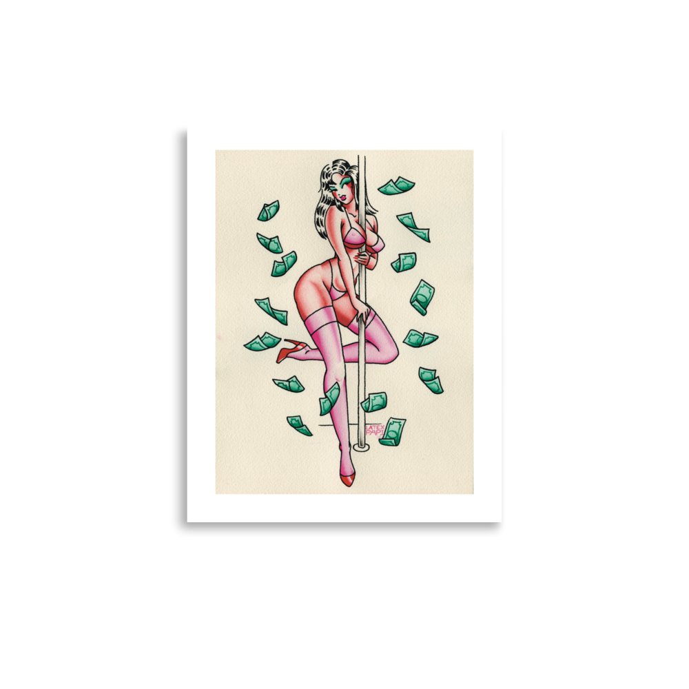 Gilded rosé - print - 11x14 product image (1)