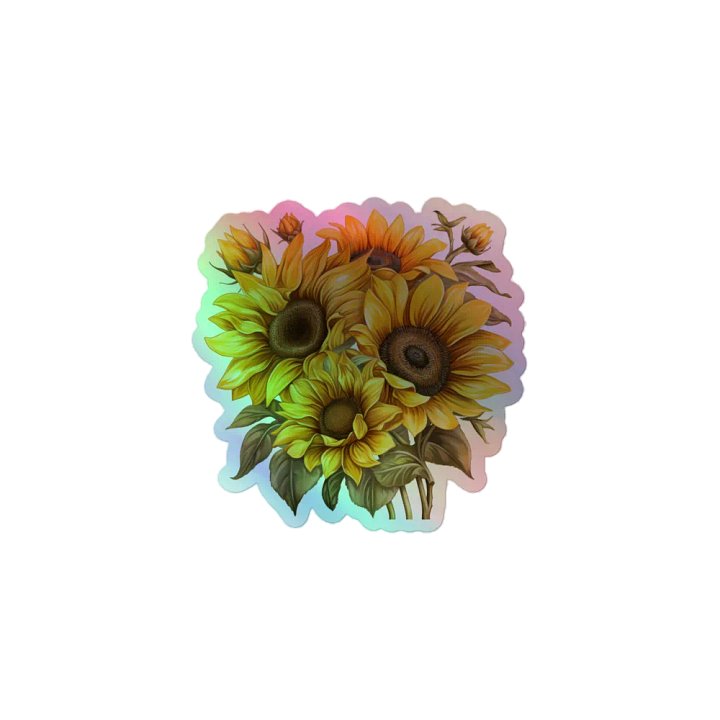 Sunflower Dreams Holographic Sticker Set product image (1)