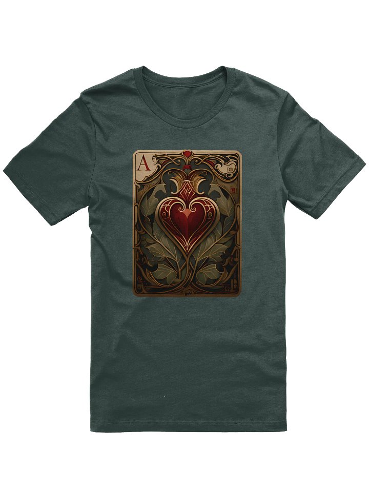 Ace of Hearts Vintage Playing Card T-Shirt product image (1)