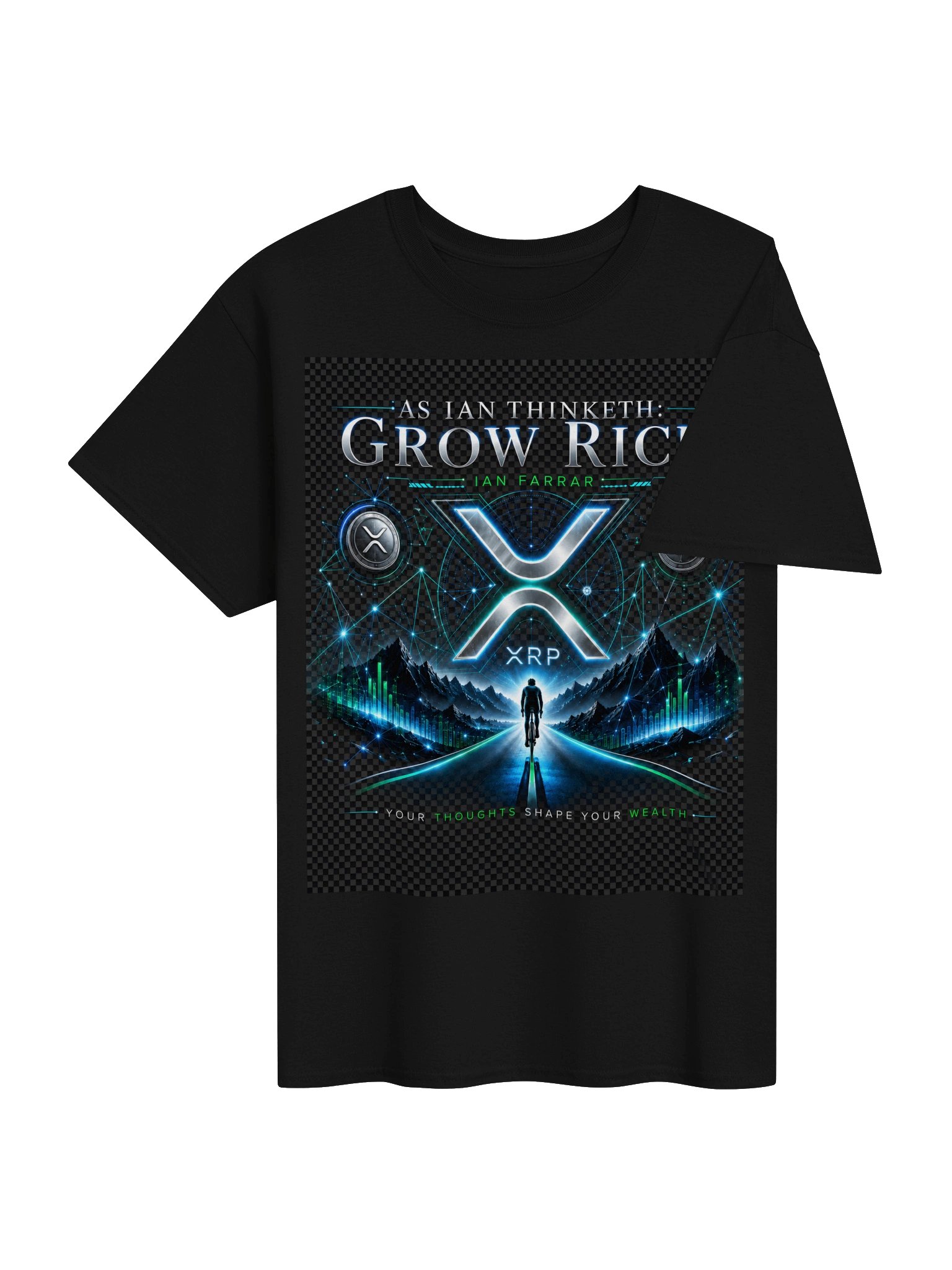 "As Ian Thinketh: Grow Rich" Official Premium 100% Cotton Tee product image (4)