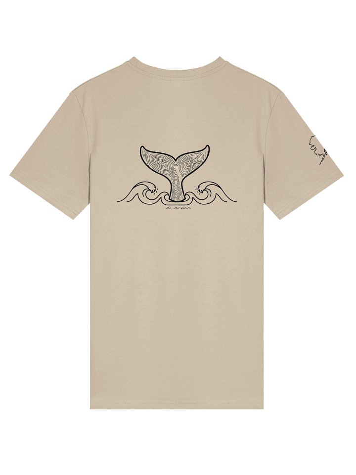DELUXE "WHALE TAIL" ORGANIC COTTON TEE product image (8)