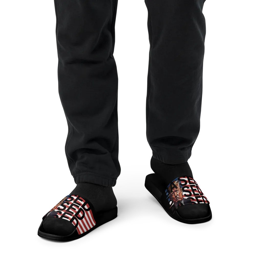 BASED American Flag Mugshot ~Men's Slide's~ product image (10)