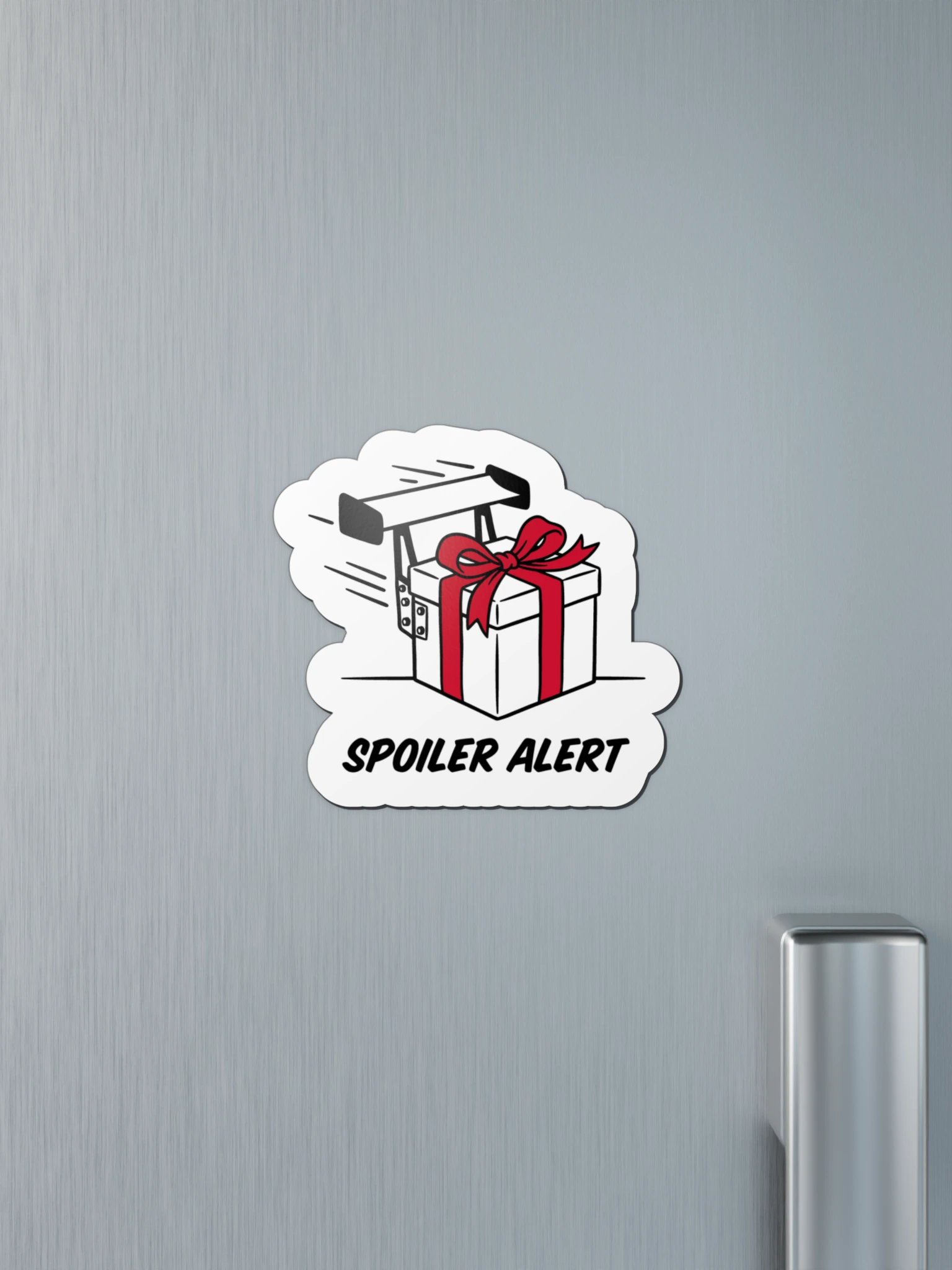 Spoiler Alert Present Magnet product image (4)