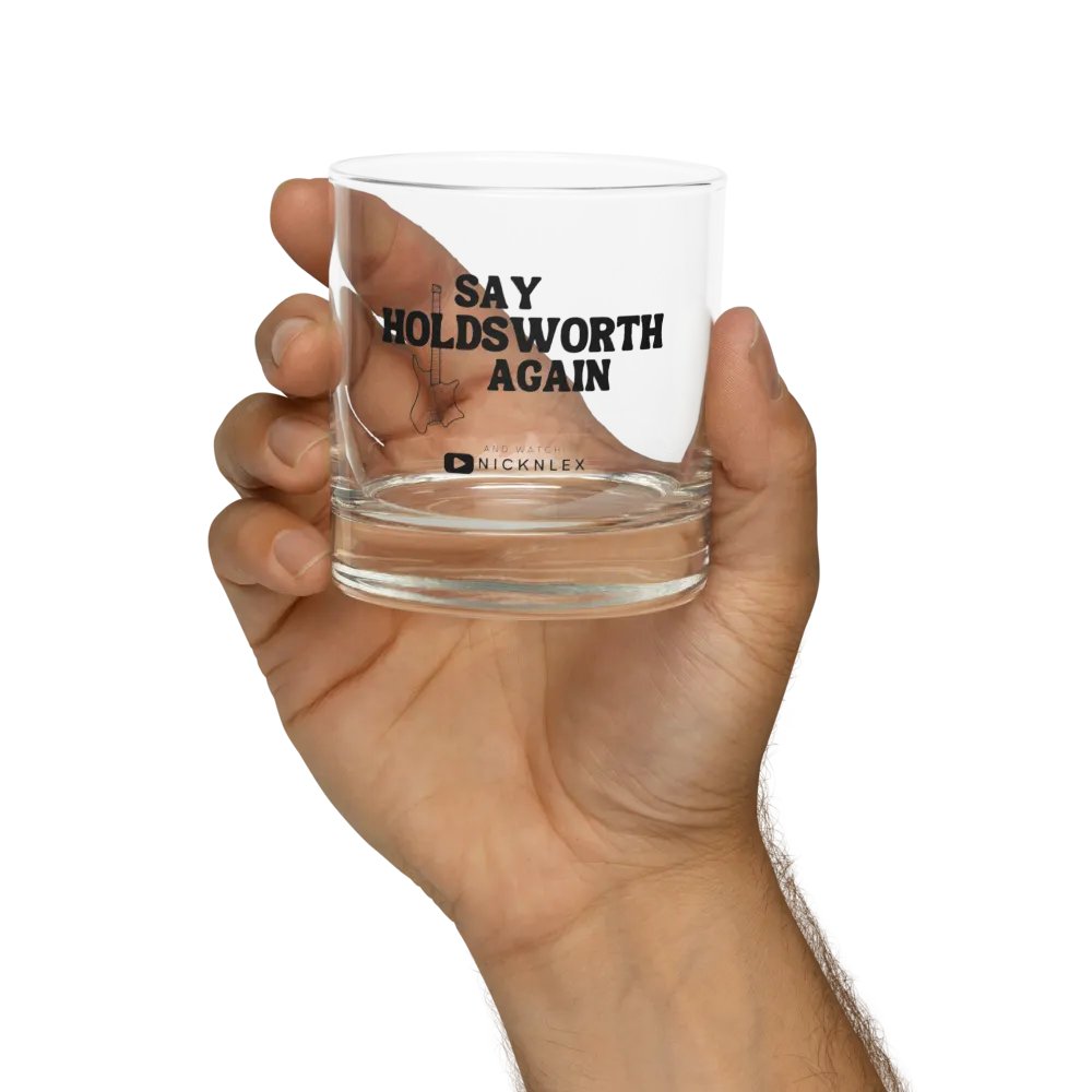 Say Holdsworth Again - Whisky Glass product image (5)