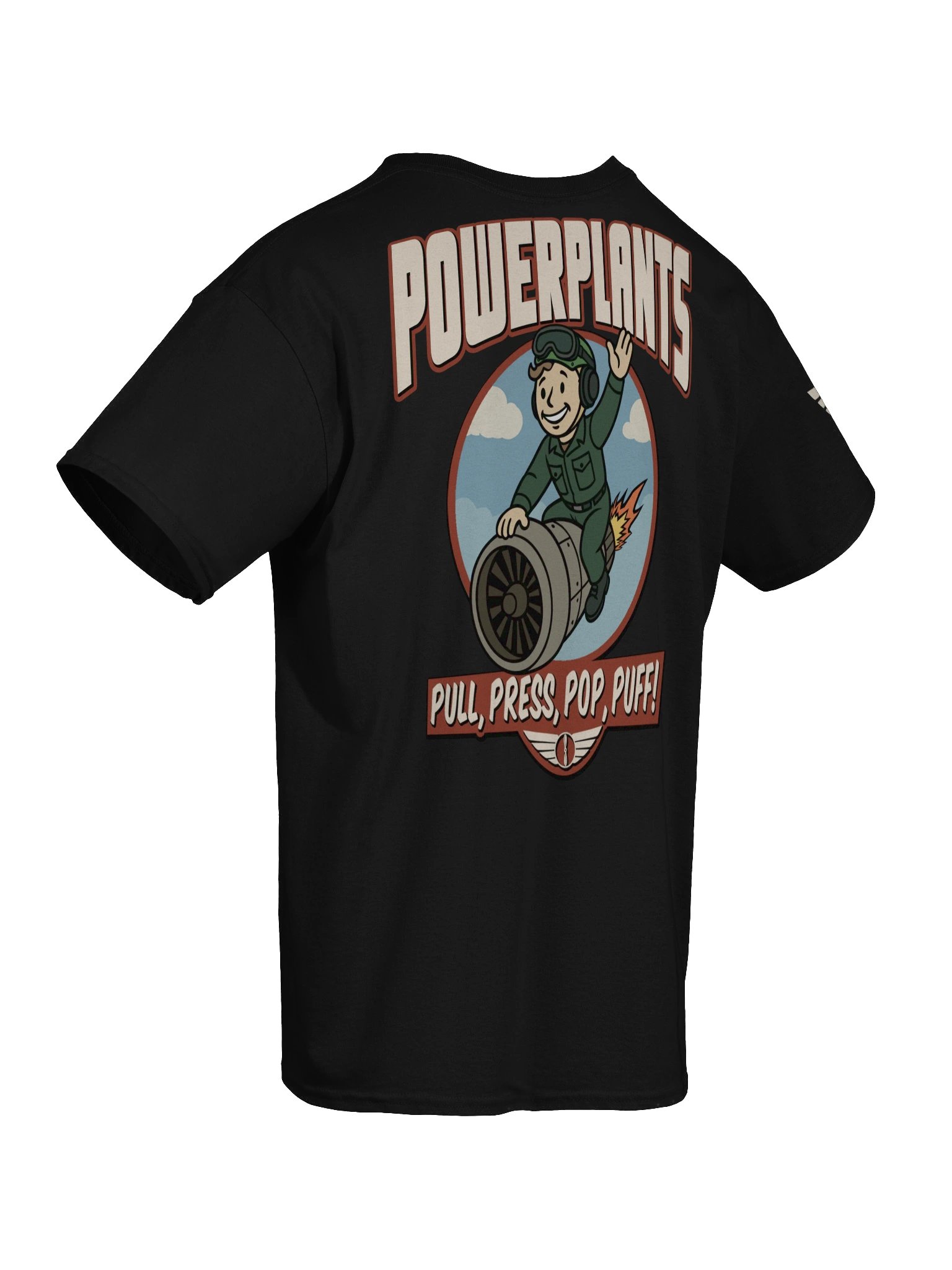 "POWERPLANTS: Puff!" Work Shirt product image (5)