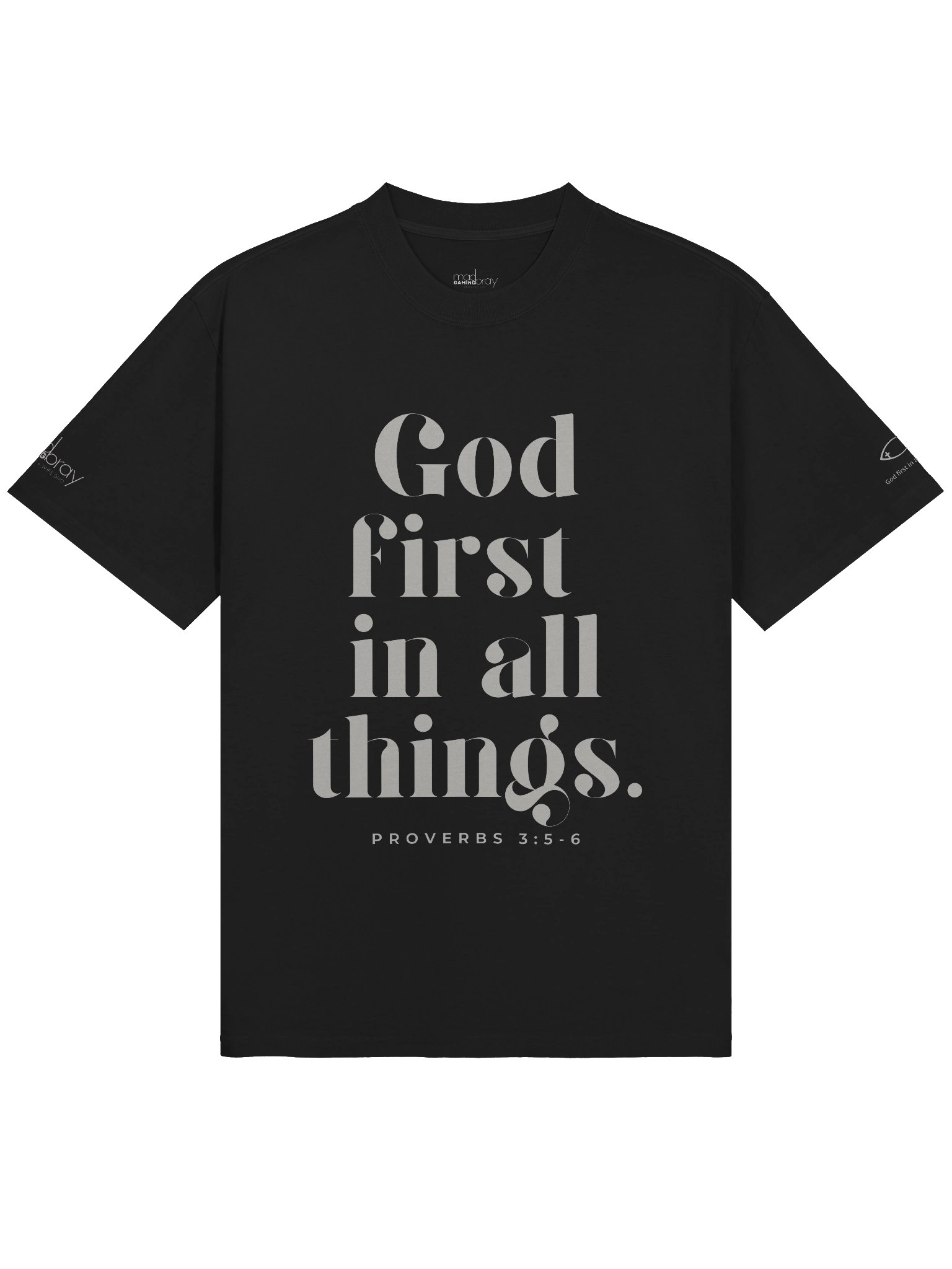 Faded Vintage Tee - God First product image (1)