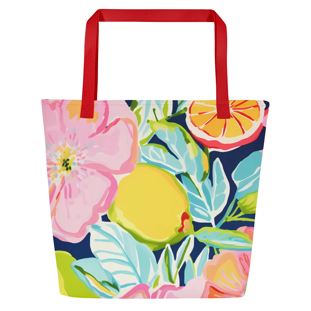 Citrus Bloom Tote Bag product image (5)