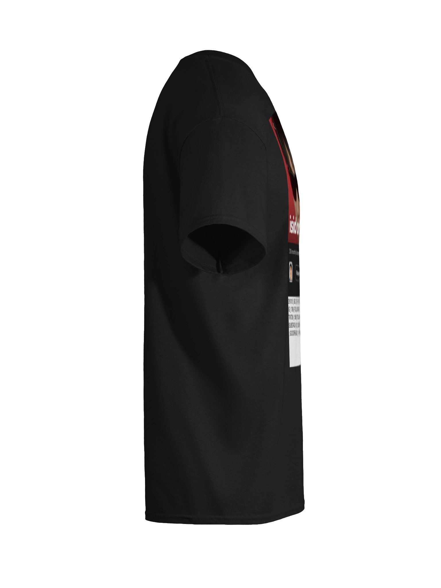 NUGU NUMBERS T-Shirt [Black] product image (10)