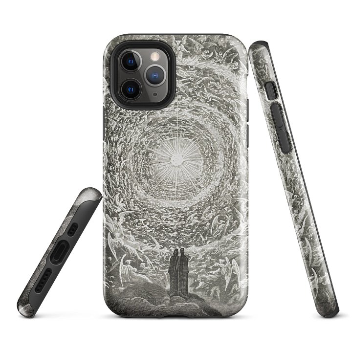Gustave Doré – Dante’s Paradiso: The Empyrean (Rosa Celeste / Celestial Rose) – iPhone® Tough Case product image (1)