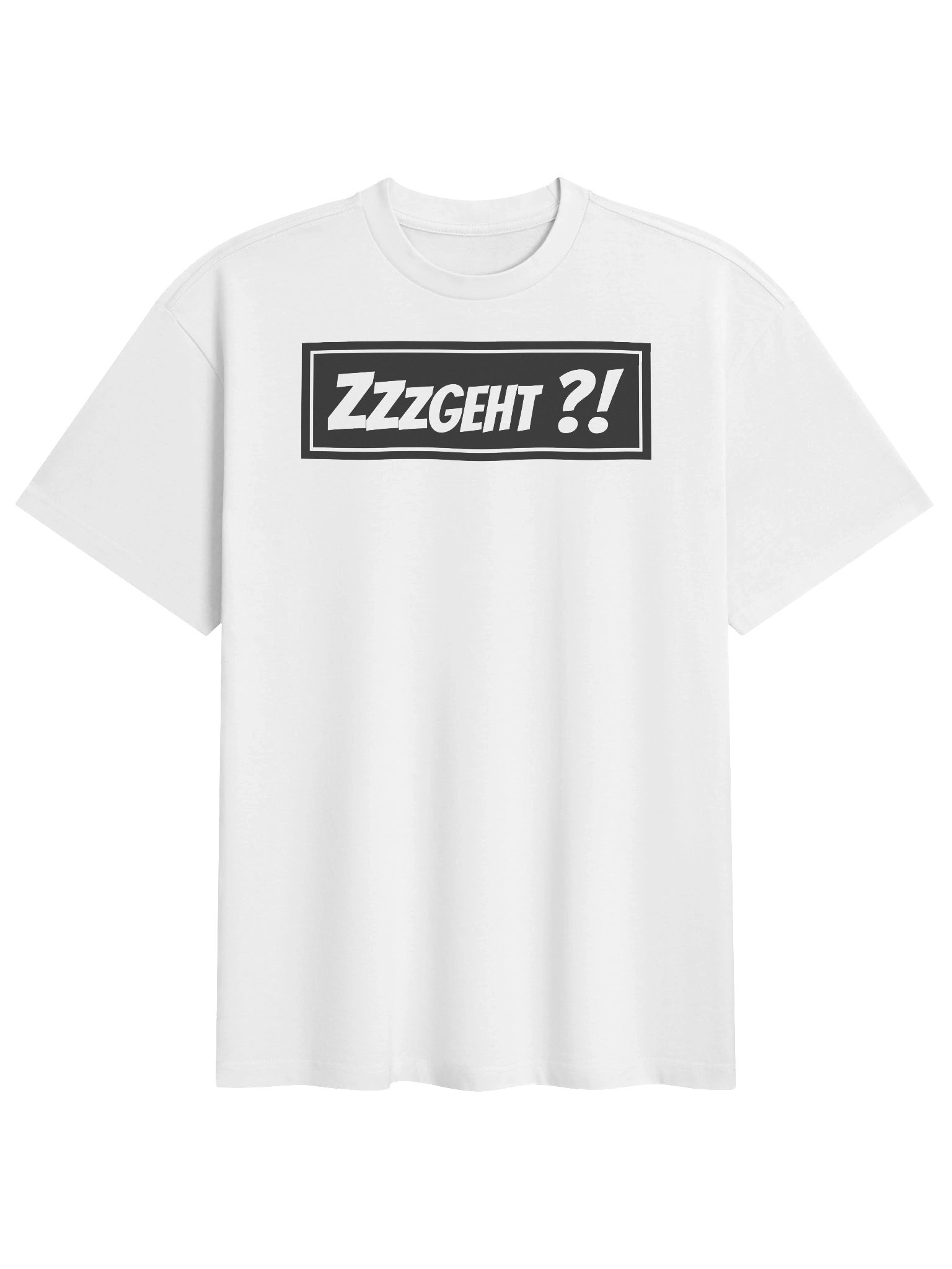 Zzzgeht !? Shirt product image (2)
