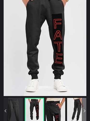 Check out my fate joggers, it's very cool very swag i like it, buy it now, thanks very much friends https://jamescagewhite88-...