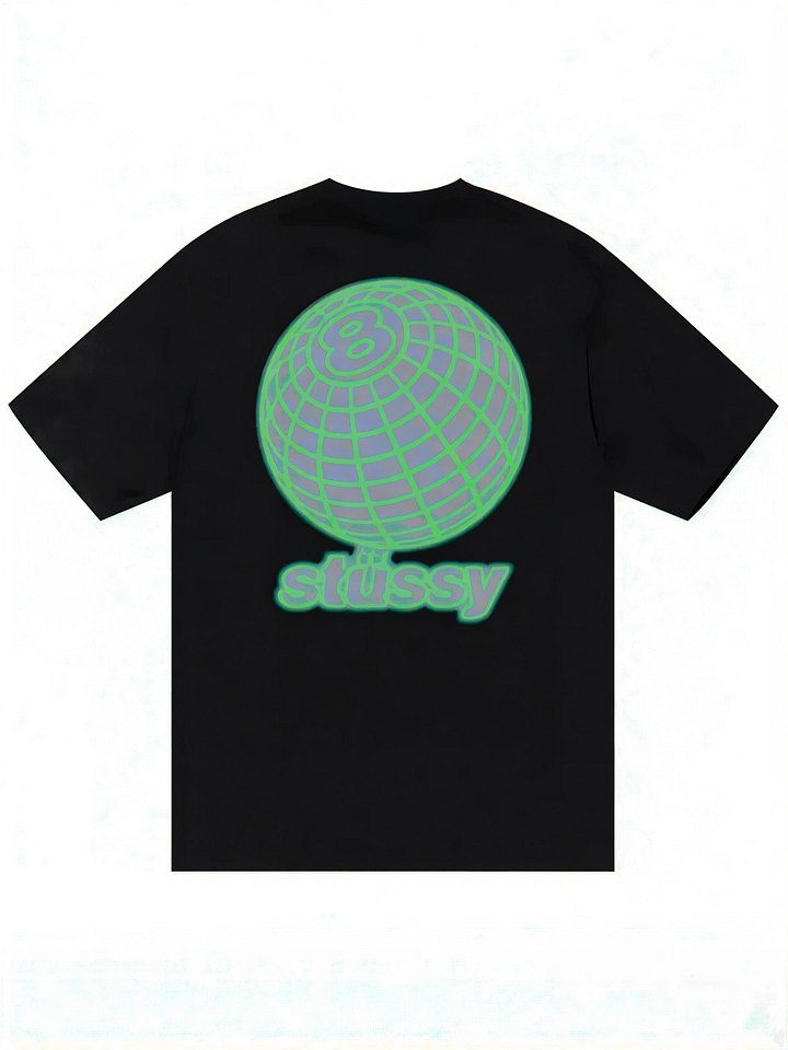 8 BALL GRID TEE-BLACK product image (1)