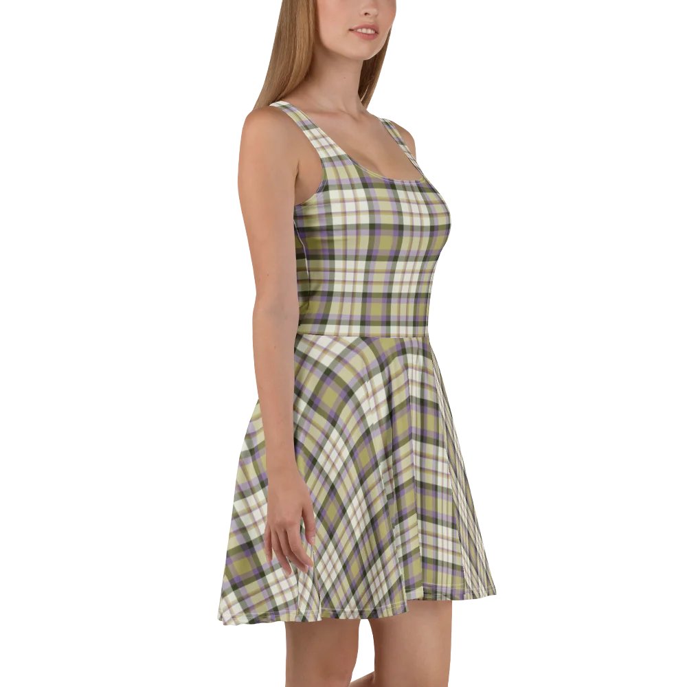 Light FVW Tartan | Skater Dress product image (3)