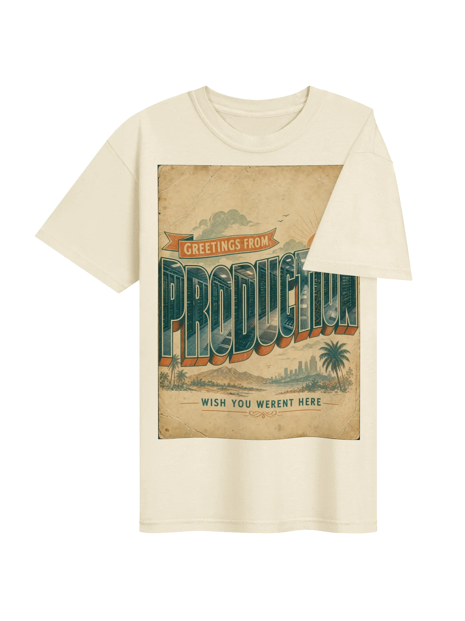 Greetings From Production Tee — view 4