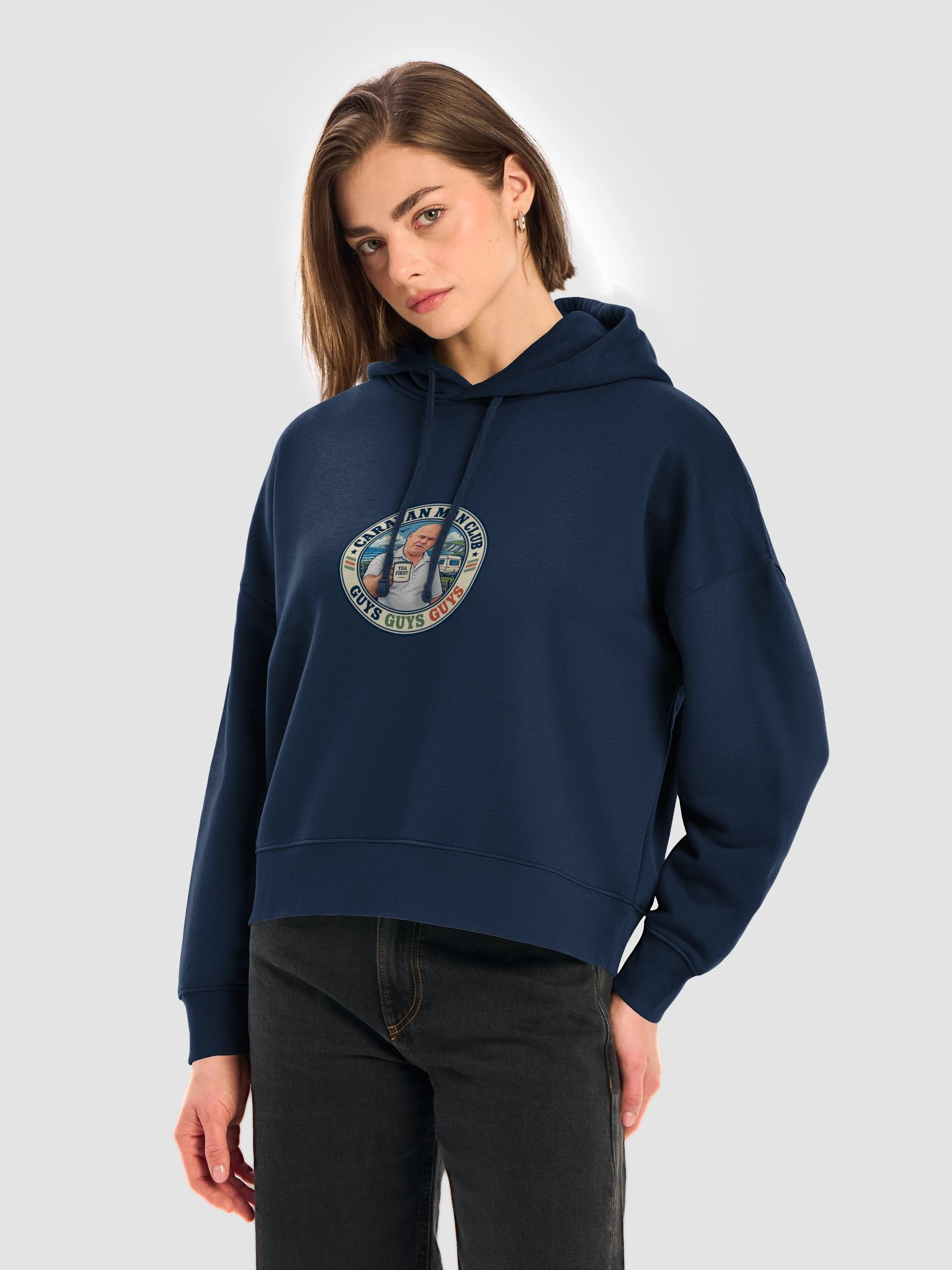 Guys Guys Guys | Women’s Navy Hoodie product image (5)