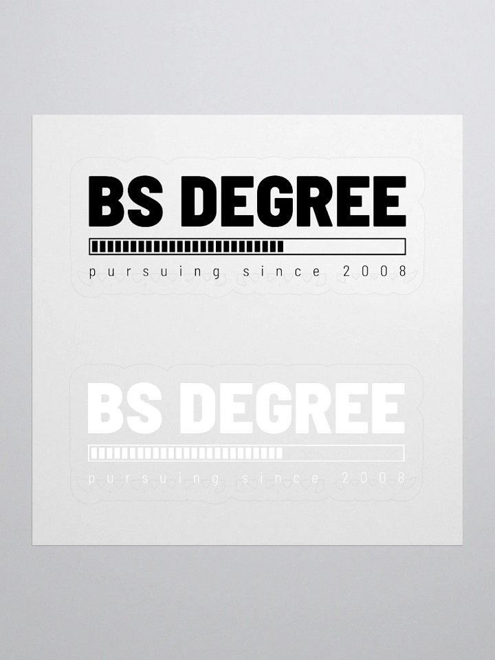 Currently pursuing... sticker product image (1)