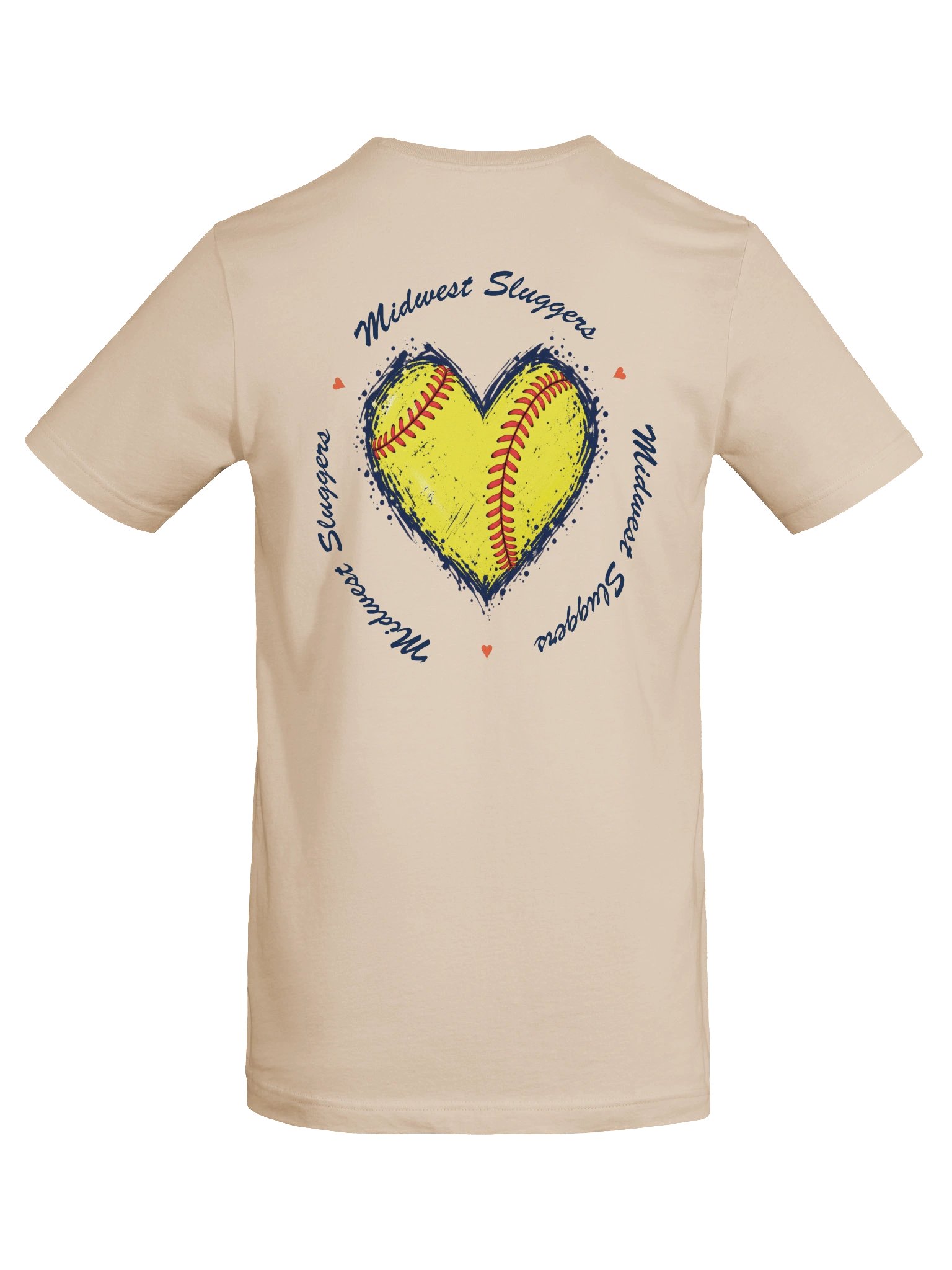 Sluggers Heart Unisex Supersoft Tee product image (7)