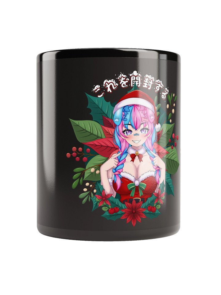 MooMoo Chistmas Wreath Glossy Mug product image (1)