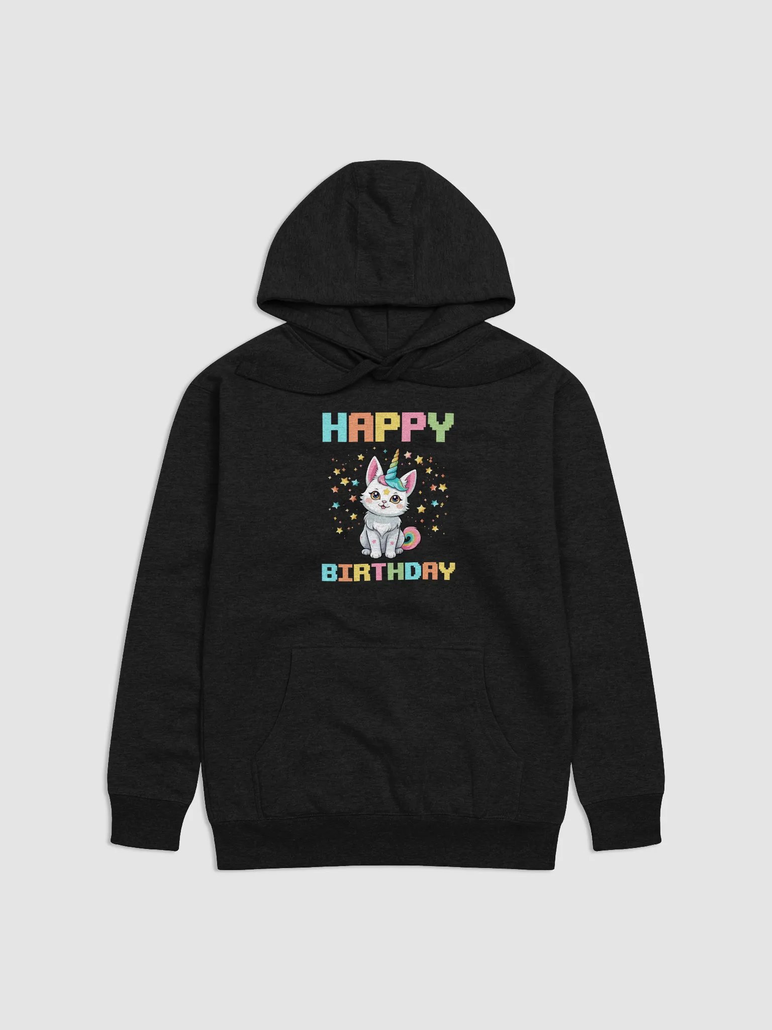 Happy Birthday (Cat Unicorn) Hoodie 1 product image (1)