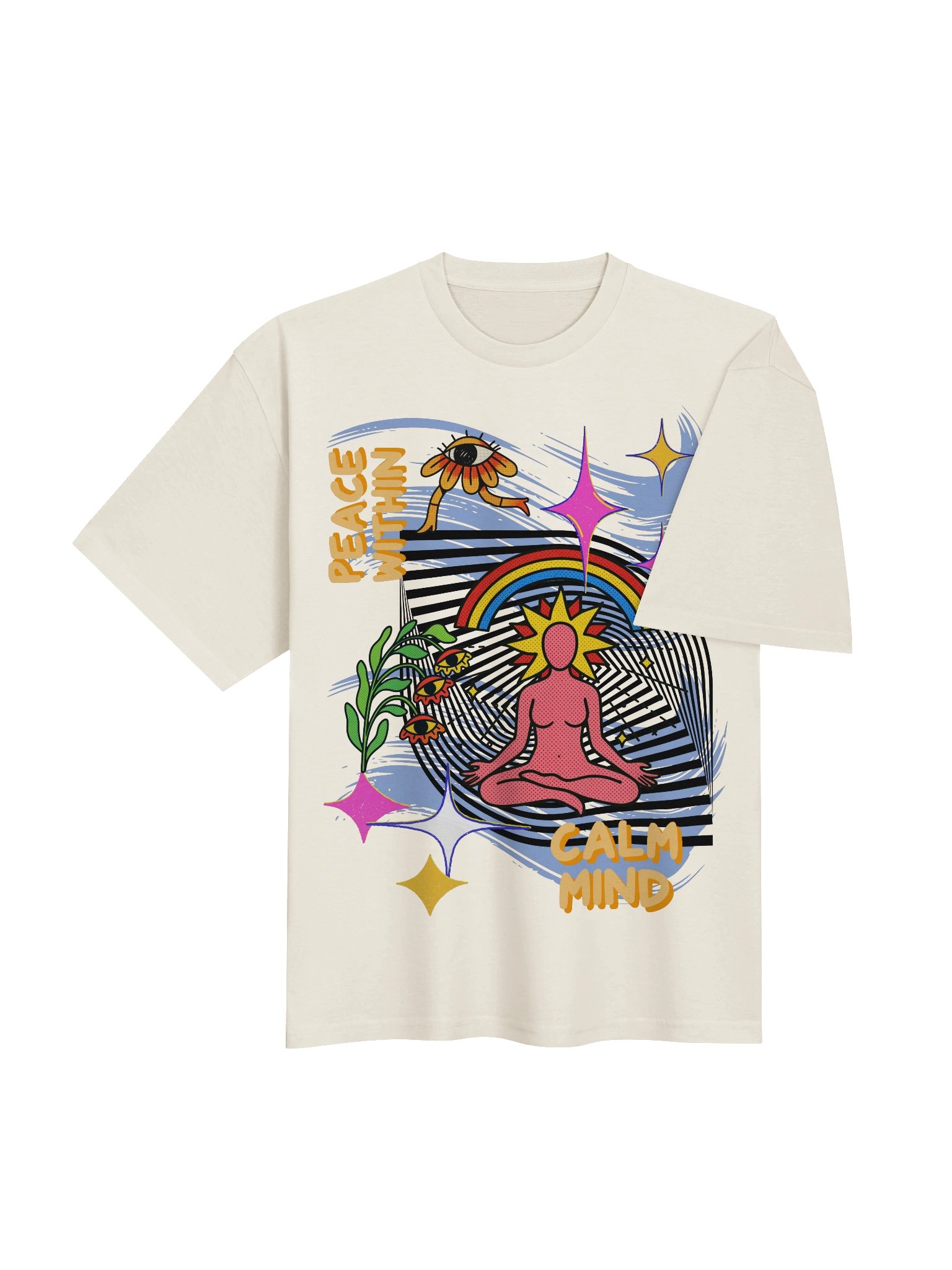 Peace Within Pop Art Tee product image (5)