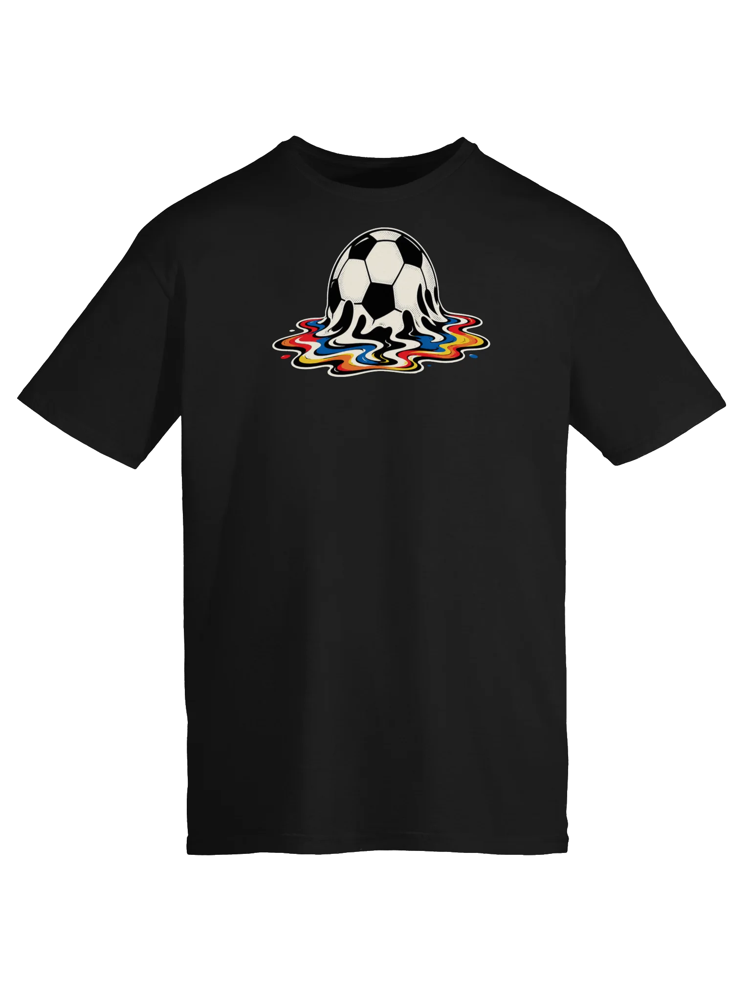 Rainbow Melt Soccer Tee product image (5)
