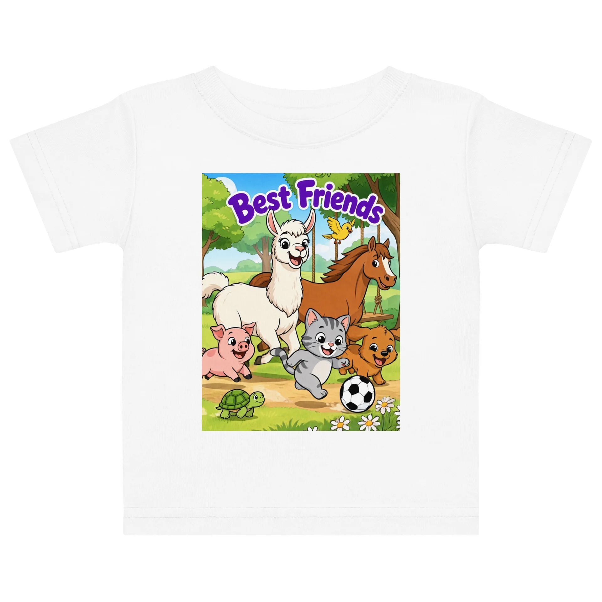 Best Friends Farm Friends Baby Tee product image (1)