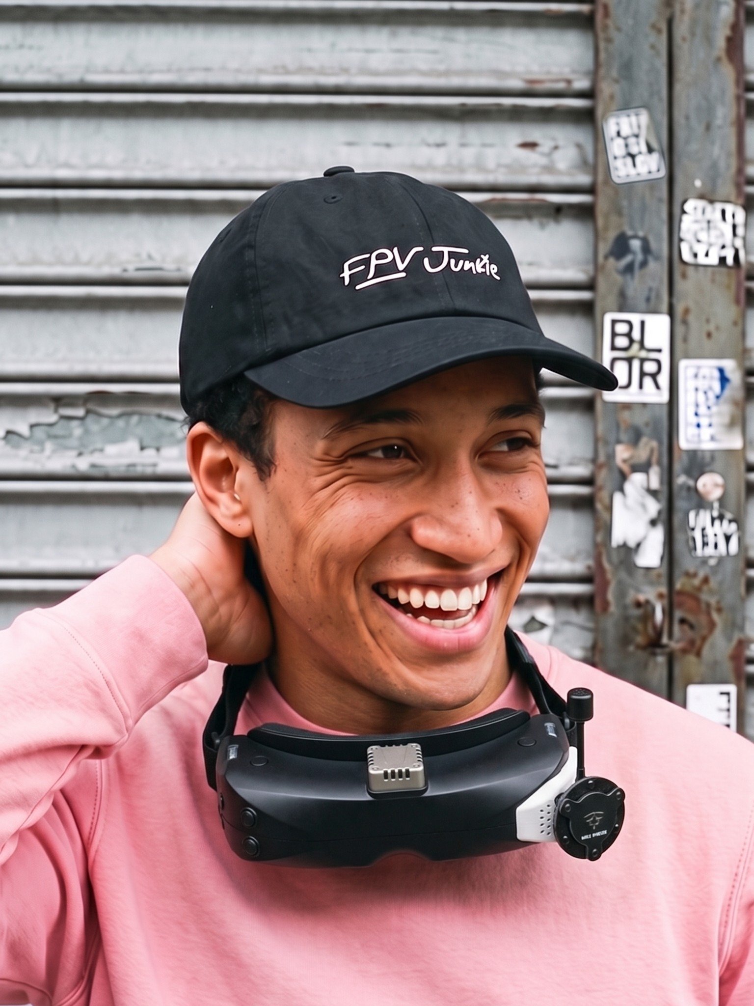 Embroidered FPV Junkie Camp Hat product image (1)