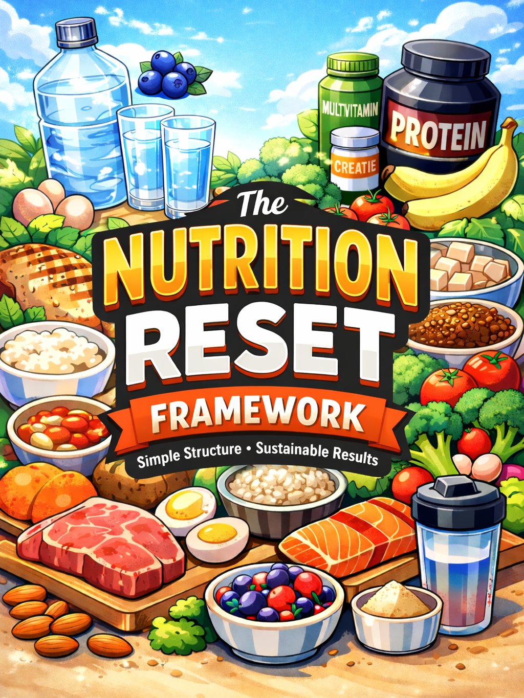 Nutrition Reset Framework Guide (FREE) product image (1)