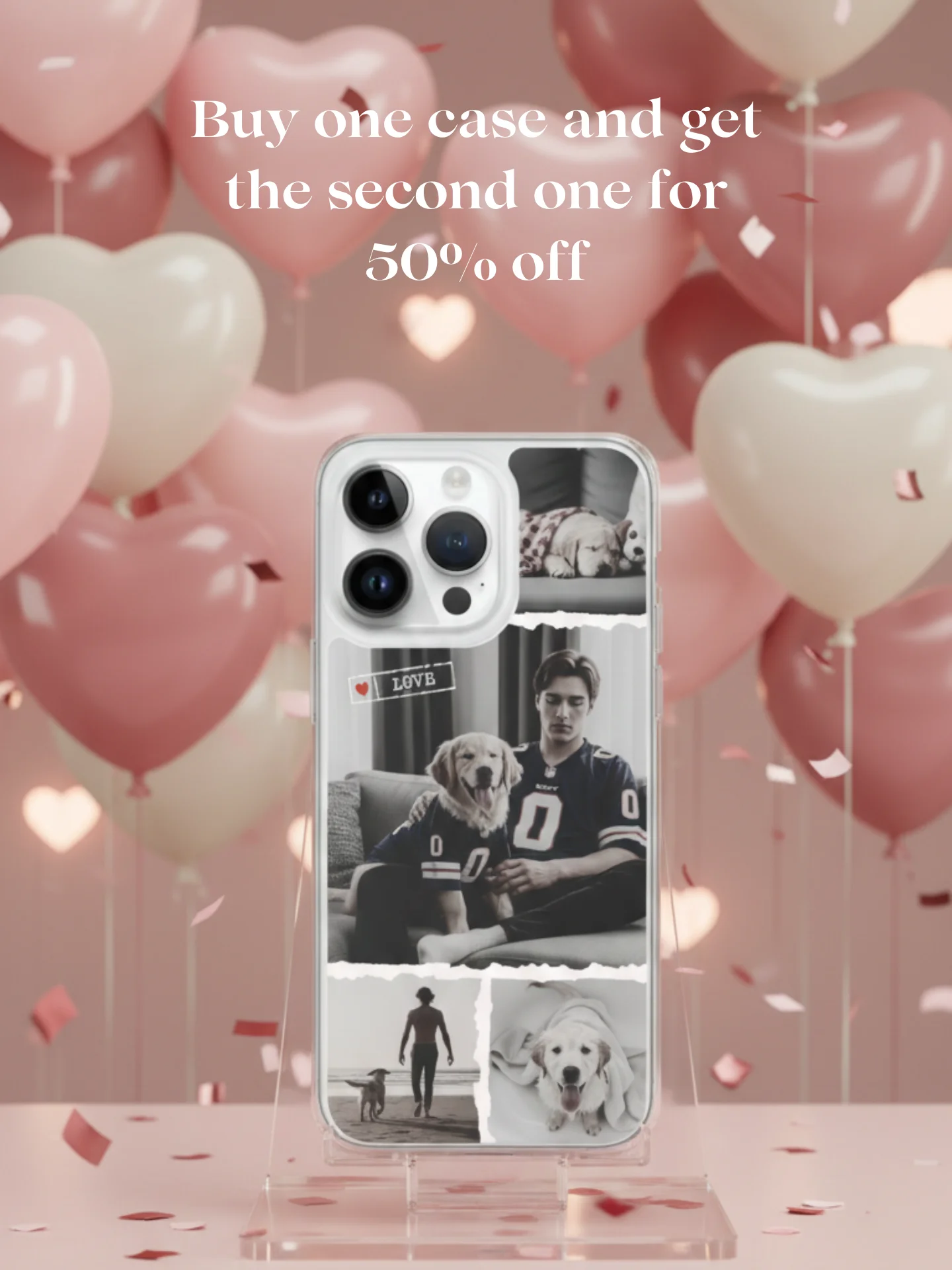 YOUR PET, YOUR LOVE / MAGSAFE IPHONE CASE / PERSONALIZED product image (1)