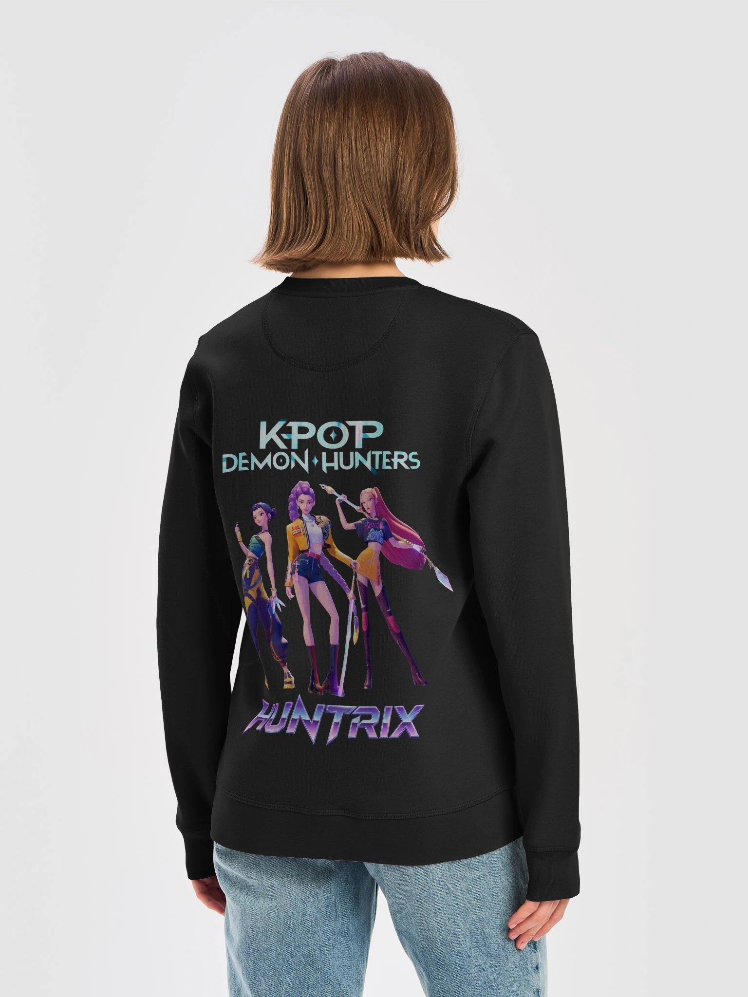 HUNTRIX Demon Hunters K-Pop female sweater product image (6)