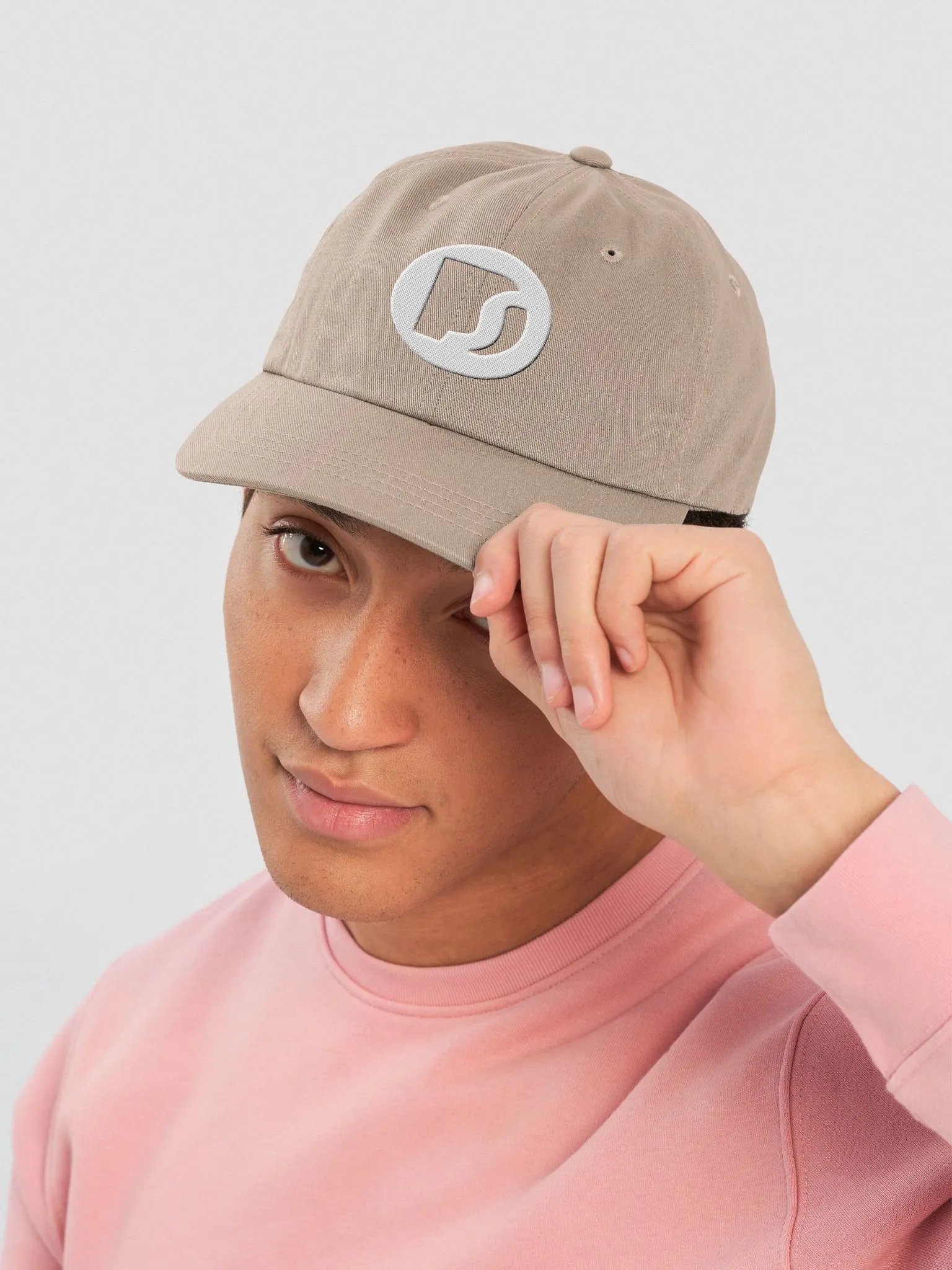 DS OG Logo Dad Cap White/Stone product image (5)