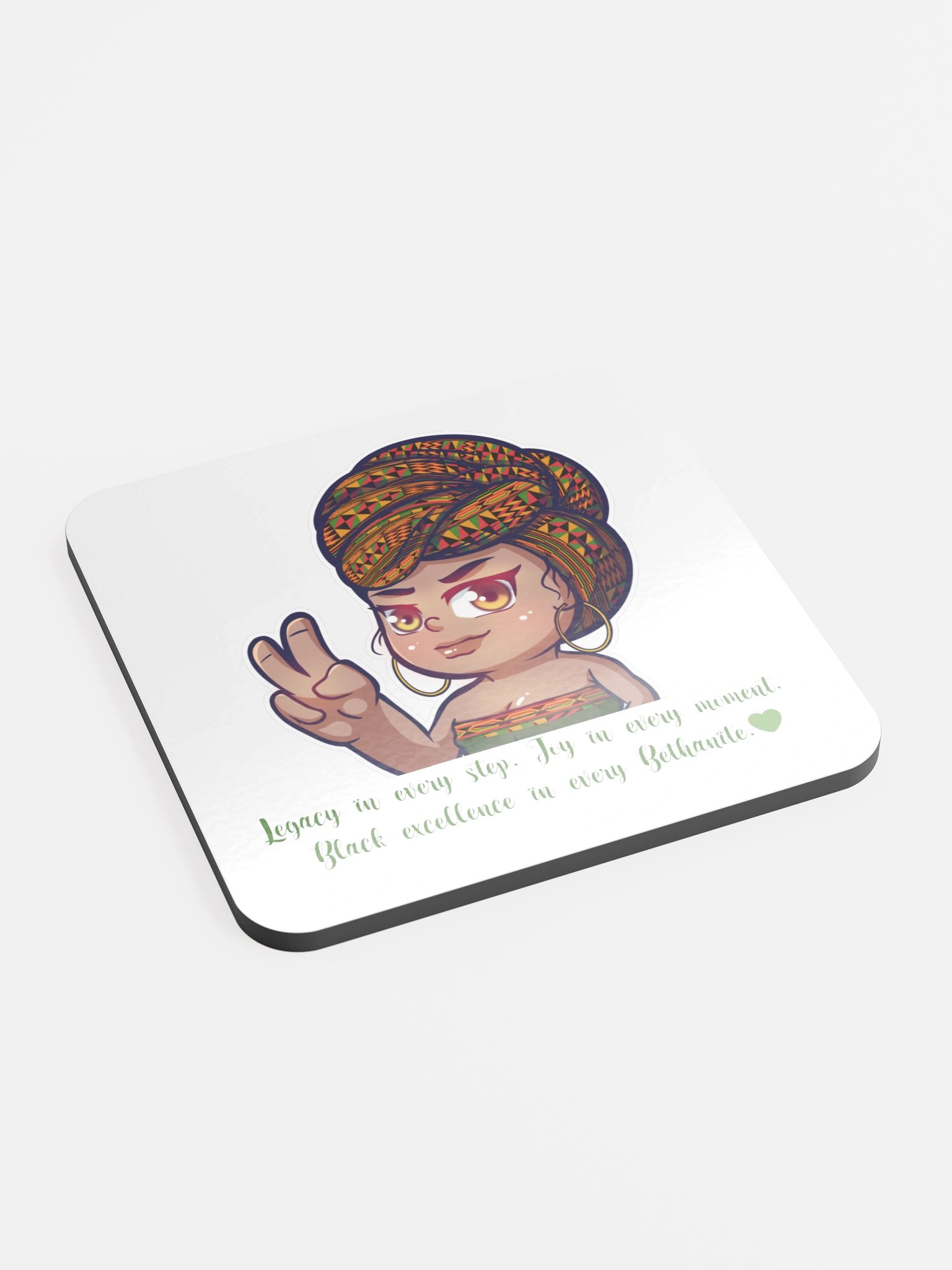 BusyBeth Afri Queen Coaster product image (2)