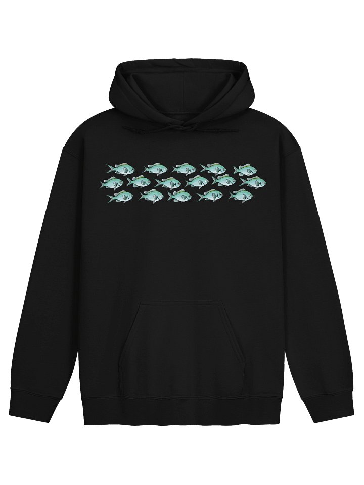 A School of Green Chromis Hoodie for Reef Aquarium Lovers product image (3)