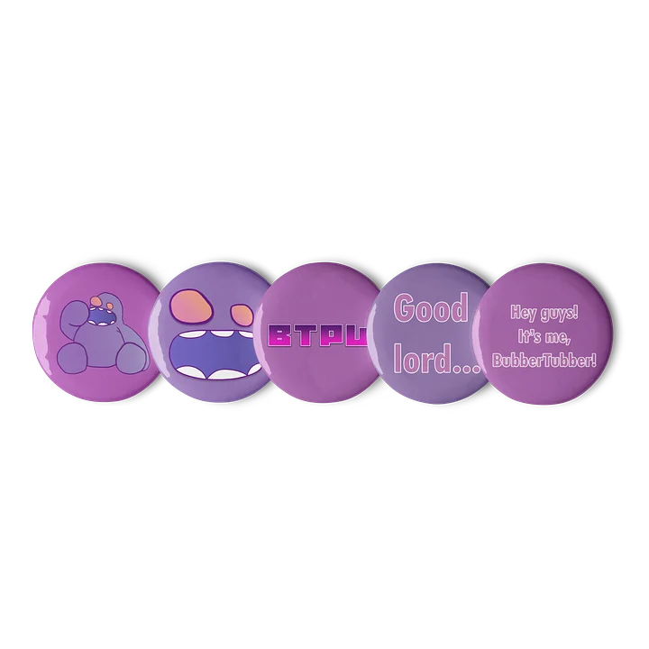 The BubberTubber Button Set product image (1)