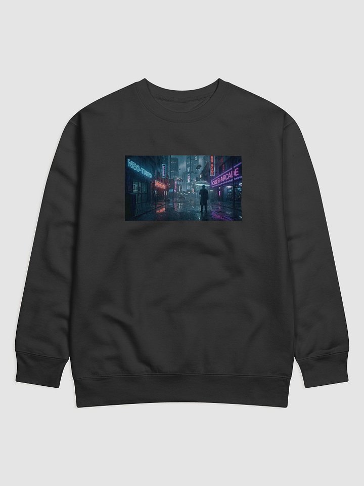 Neon Rainfall Premium Sweatshirt product image (1)
