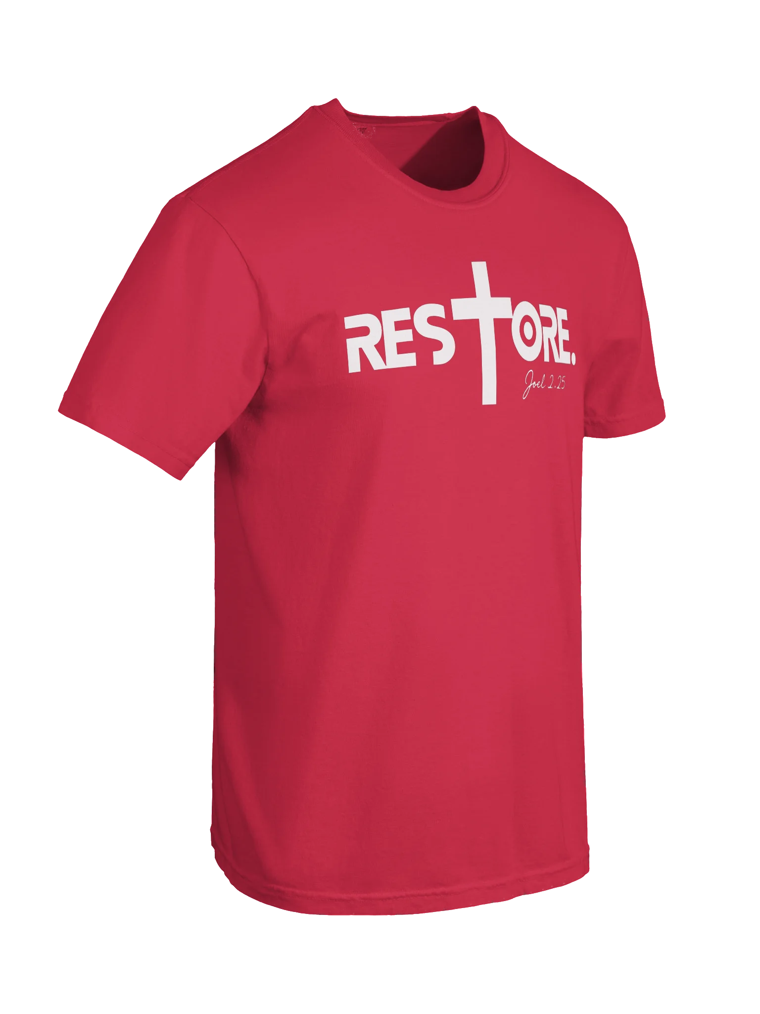 RESTORE™ Cross T-Shirt | Christian Faith Graphic Tee | Inspirational Streetwear product image (54)