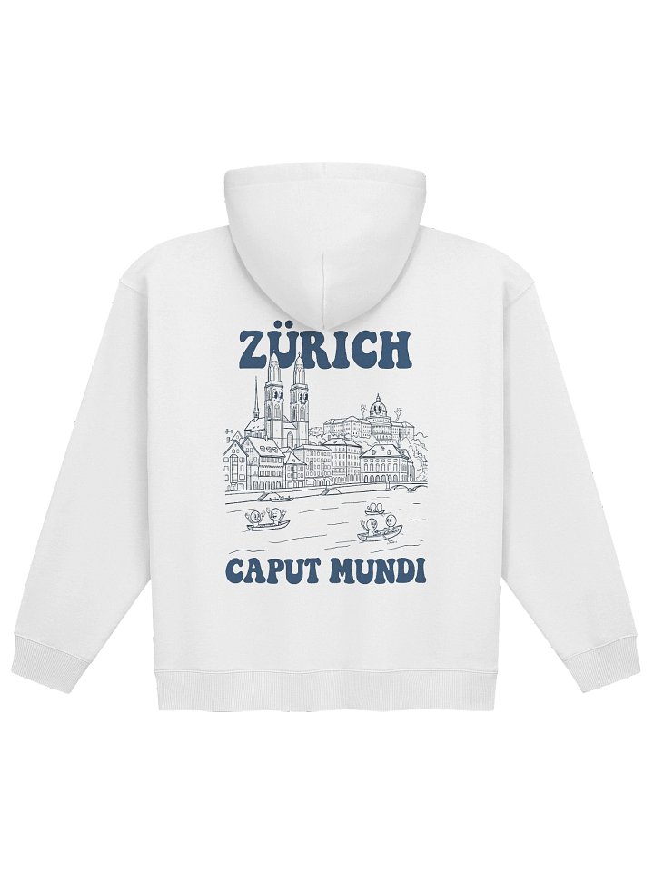 Hoodie - Zurich Caput Mundi - Blue product image (1)