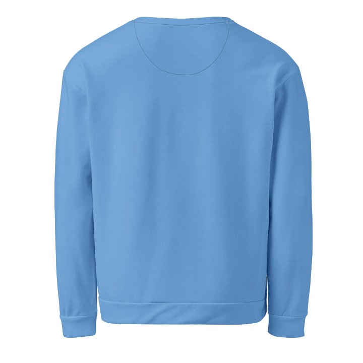 Bold Blue All-Over Print Sweatshirt product image (2)