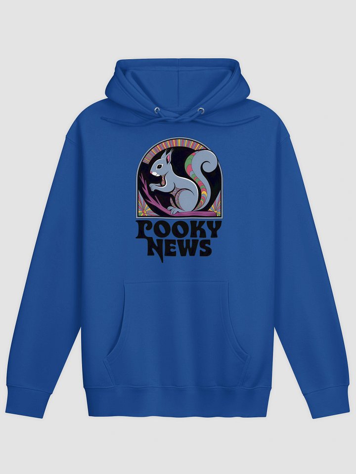 Premium, super soft Hoodie, Pooky News, stylized product image (1)