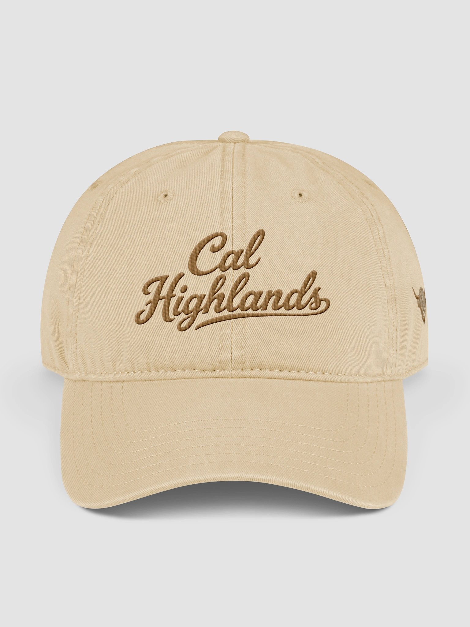 Cal Highlands Cursive Logo Cap product image (1)