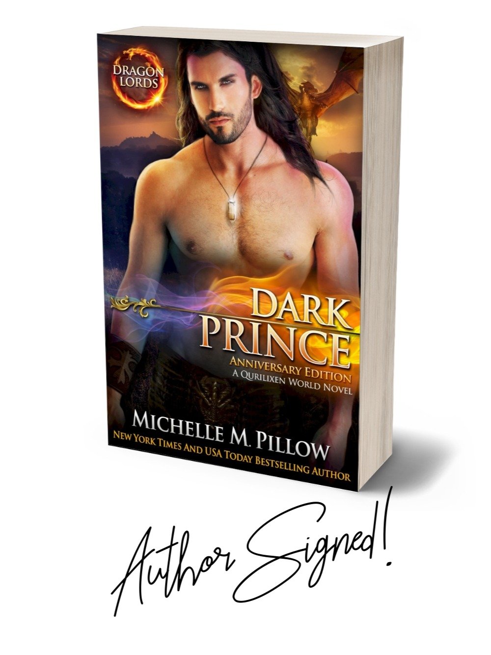 SIGNED: Dark Prince (Dragon Lords #3) Paperback product image (1)