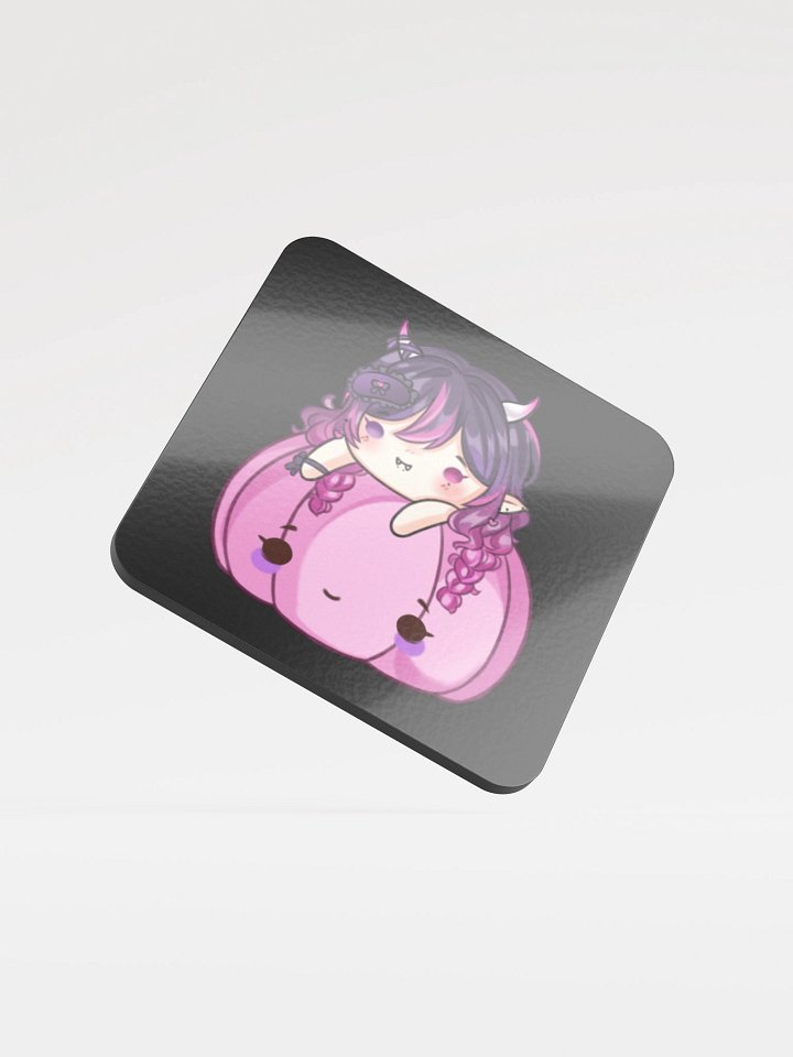 Sleepy Demon Kawaii Coaster product image (1)