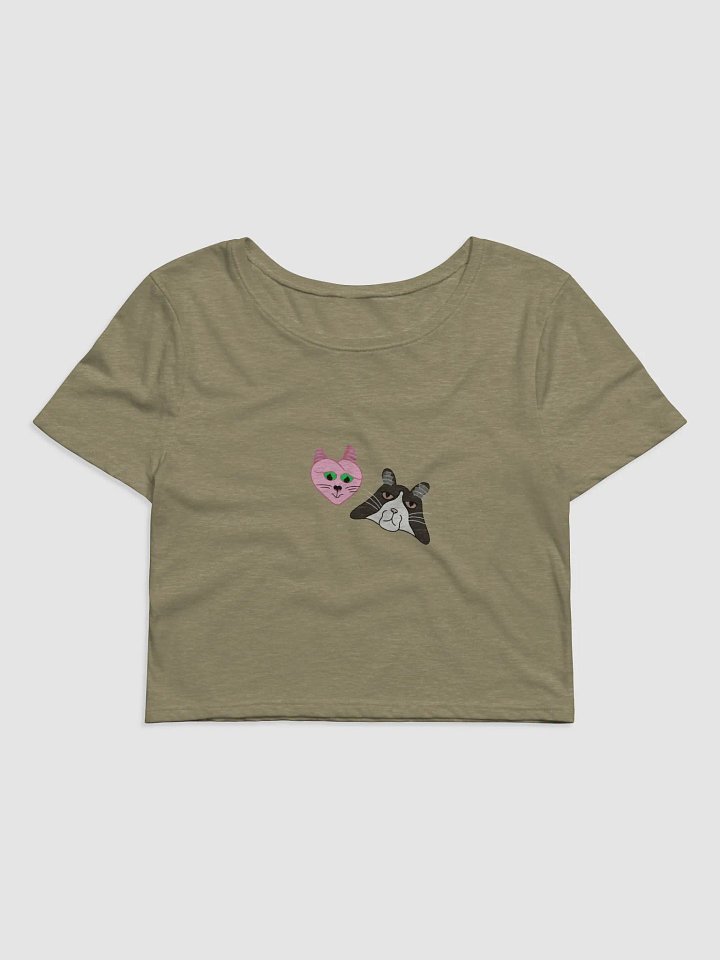 Menagerie's NPC Kitties ~ cropped tee shirt product image (1)