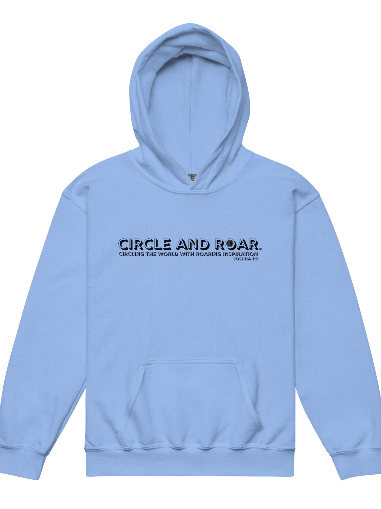 Circle and Roar Youth Hoodie Joshua 1:9 product image (3)